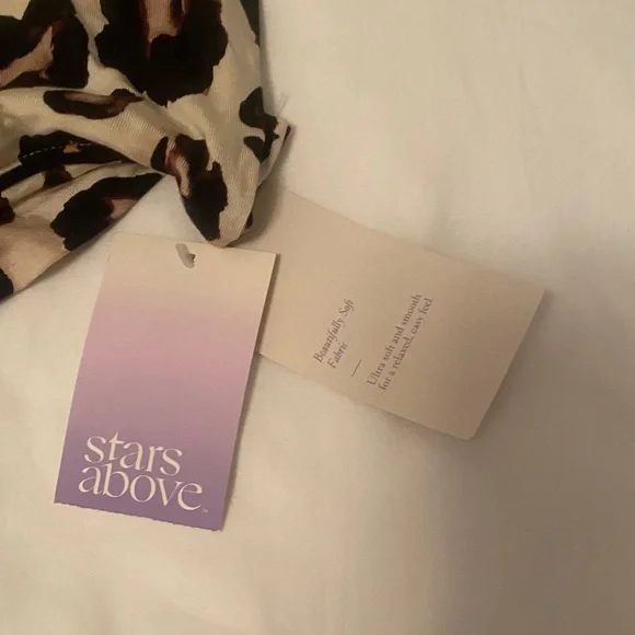 Stars Above Animal Print Pajama Top - Picture 3 of 7